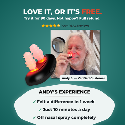 Breathe Freely Without Nasal Spray